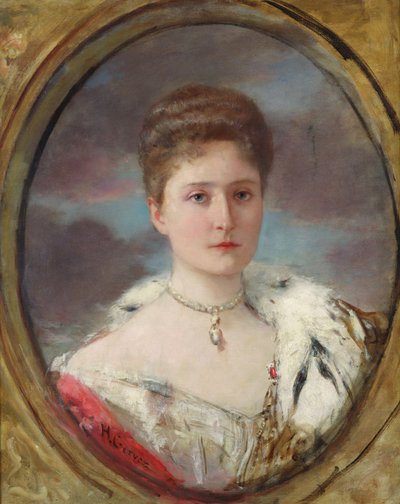 Portrait of Tsarina Alexandra (1872-1918) by Henri Gervex